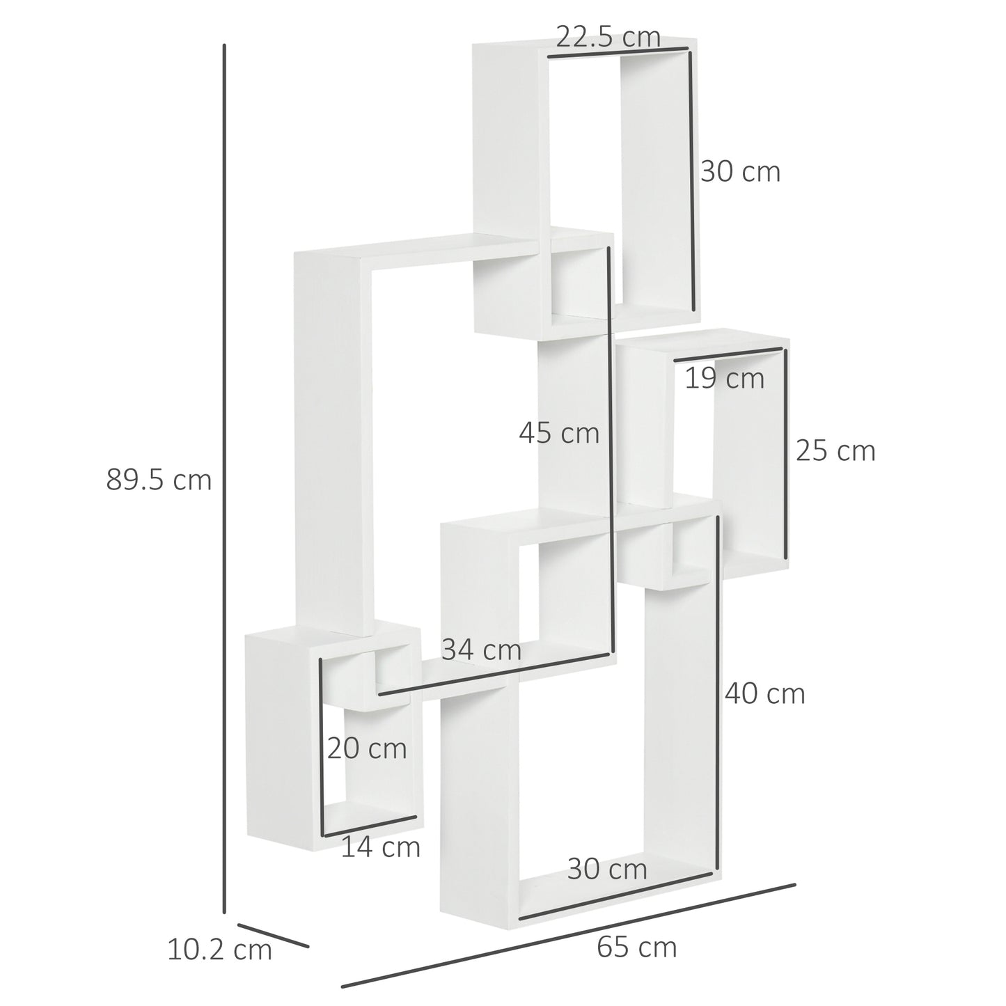 Floating Shelves, Wall Mounted