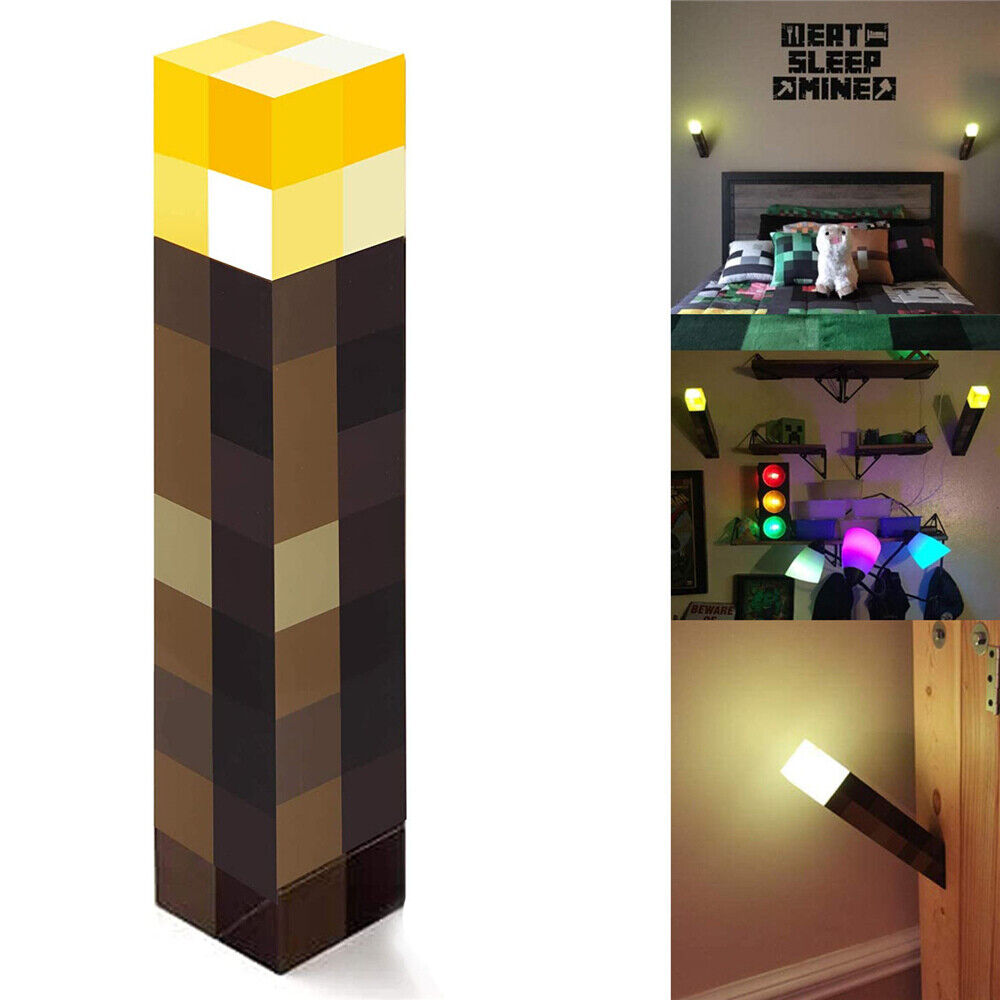 Minecraft Game Torch Led Lamp