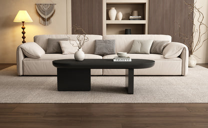 Modern Coffee Table, Black