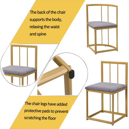 Six-Chair Dining Table Set
