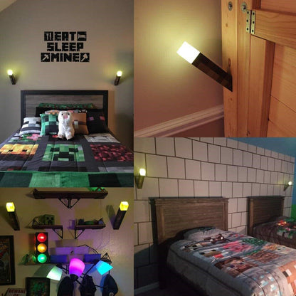 Minecraft Game Torch Led Lamp