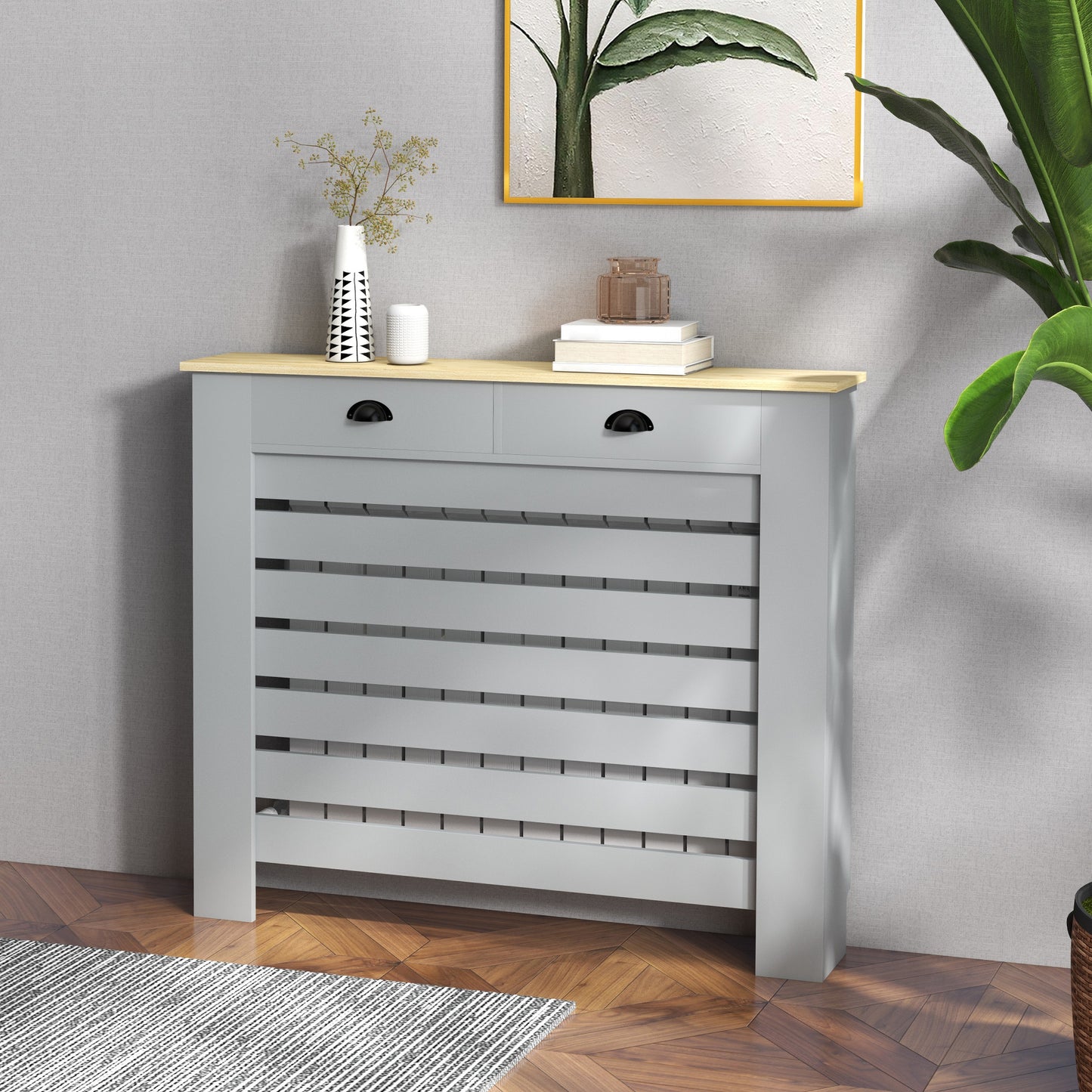 Grey Radiator Cover