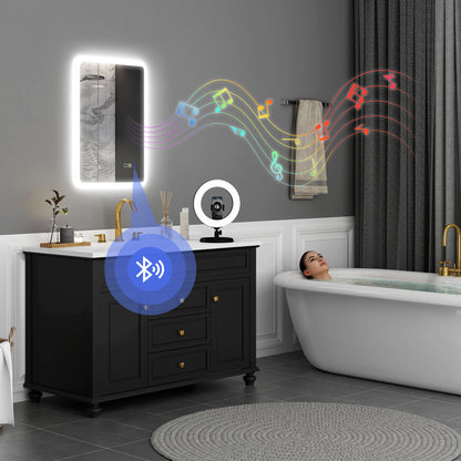 LED Bathroom Mirror, With Bluetooth