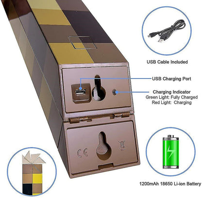 Minecraft Game Torch Led Lamp