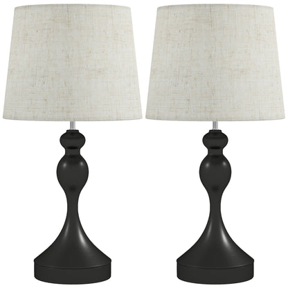 Three Colour Lamps With USB Ports