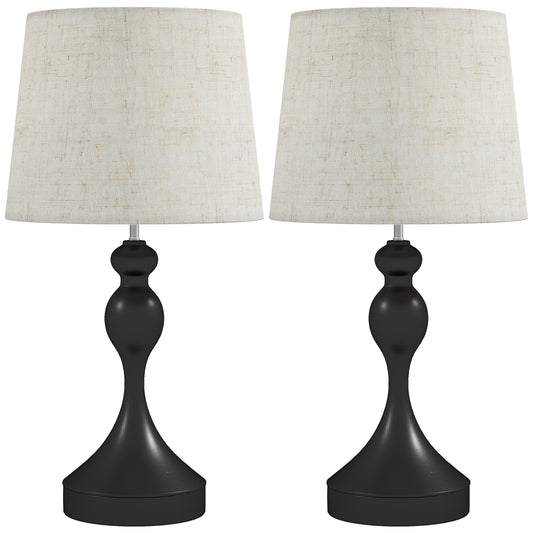 Three Colour Lamps With USB Ports
