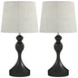 Three Colour Lamps With USB Ports