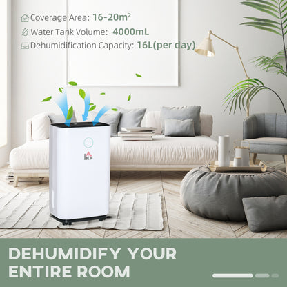 Portable Dehumidifier For Home, With LED Screen