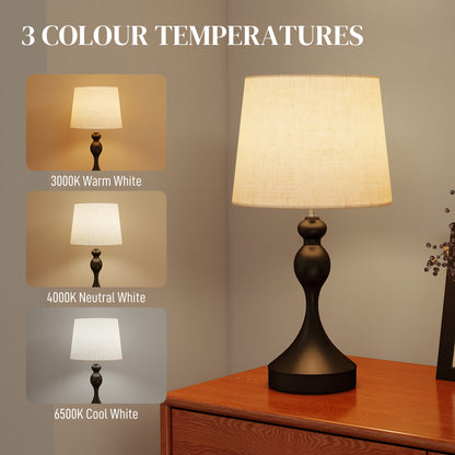Three Colour Lamps With USB Ports