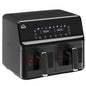 Dual Basket Air Fryer Air Fryer Oven With Digital Display, 8 in 1
