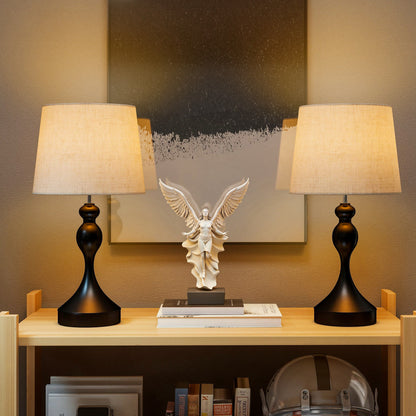 Three Colour Lamps With USB Ports