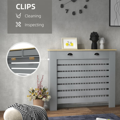Grey Radiator Cover